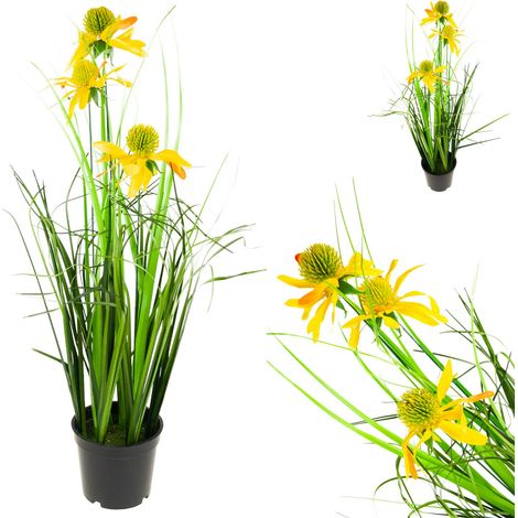 CV15393 KUNSTGRAS RUDBECIA KAMILLE DEKORATIVE FEJKA