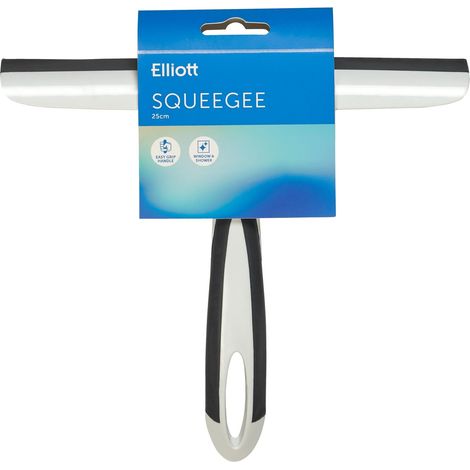 Raclette de Douche Blanc/Noir 25 cm (1/5)