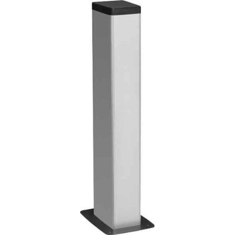 plinthe électrique Hager dap280650eln aluminium double face 650 mm