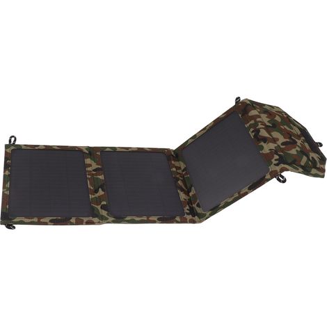 Panneau solaire pliable 30W, double USB, léger, chargeur solaire portable pour téléphone et batterie auto 12V (1/5)