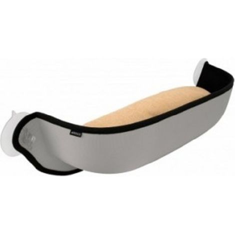 Katzenbett mit Fenster fÐ©r graues Perlenfenster 651825 cm