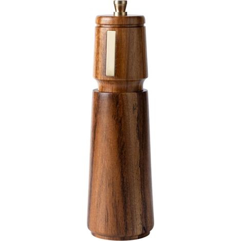 Moulin à poivre et sel réglable en bois avec plateau pour des S) (1/5)