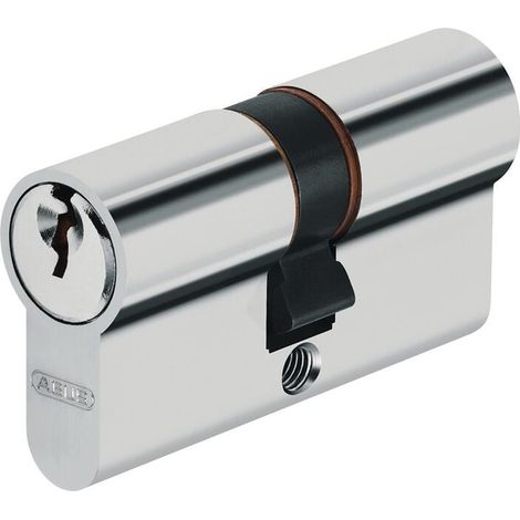 Double cylindre profilé C 73 N 45/50 mm NuG avec deux côtés. Nombre de clés : 3, différentes clés.