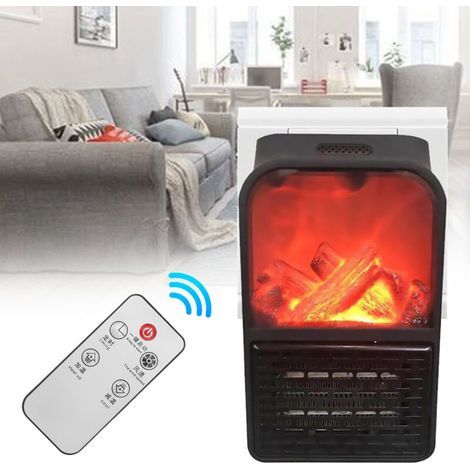 Chauffage soufflant électrique 1000W, télécommande, arrêt automatique, chauffage rapide, Protection contre la surchauffe, chauffage de bureau, 220-240V (1/4)