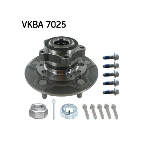 Kit de roulements de roue SKF VKBA 7025 FORD 1 791 937 1763887 1769170 2 128 322