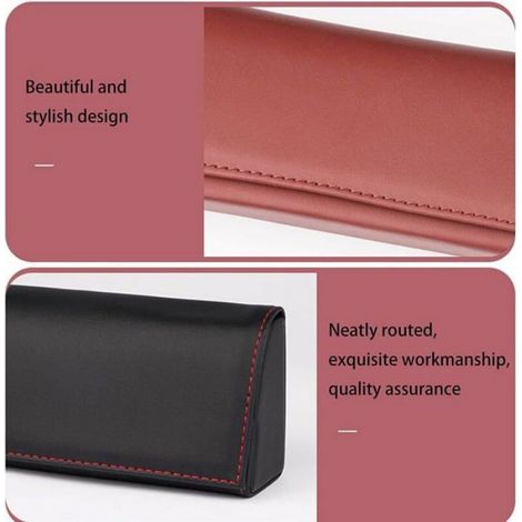 Étui à Lunettes de Voiture, Boîte Magnétique de Rangement, Case Pratique pour SUV et Camion (Noir) (1/4)