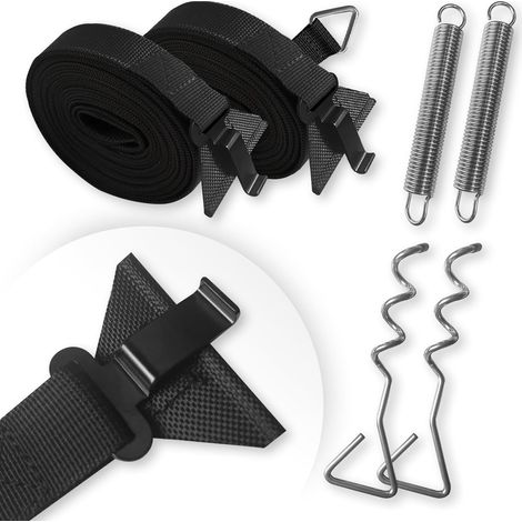 Sangle Anti-tempête pour Auvent de Camping-Car, Kit de Fixation Store Banne Universelle de Tente, Caravane et Tendeurs, Accessoire Camping Car (1/5)
