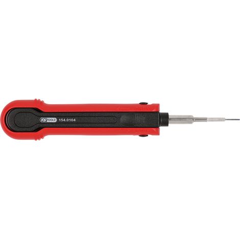 KS Tools - Extracteur de cosses pour connecteurs plats et Faston - 1,2 mm - 154.0104 (1/2)