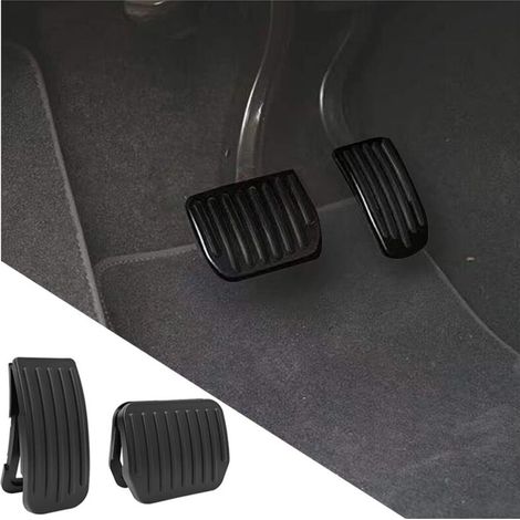 Adatto per accessori di modifica degli interni del pedale dell'acceleratore e del freno della Tesla Model 3: protezione in alluminio (1/4)