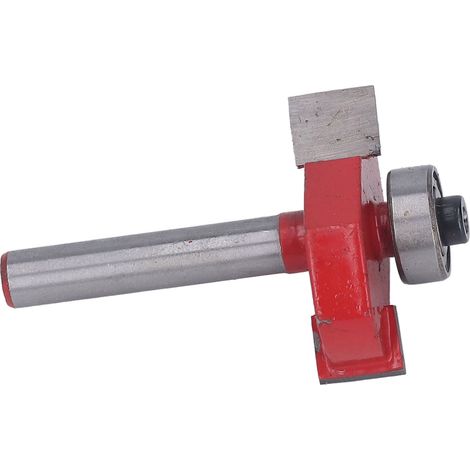 Fraise à boule en carbure de tungstène avec revêtement anti-adhésif PTFE pour défonceuse portative, queue 1/4 pouce (1/5)