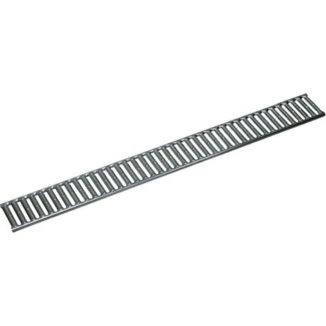 Griglia di chiusura per canalette drenaggio d'acqua Compact - Acciaio zincato