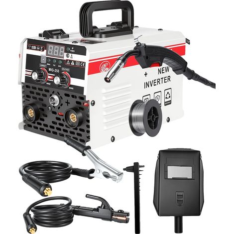 Saldatrice MIG MMA, capacità multi-processo, corrente regolabile, MIG 250 3-in-1 (1/2)