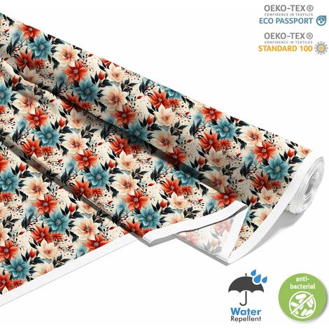 Outdoor dekostoffe oxford - Motiv Blumen I DX5159 (1/5)