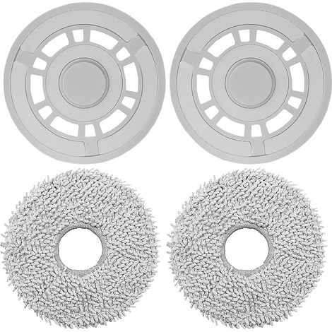 Lingettes avec support accessoires pour Xiaomi X20+, pour Dreame L10s Pro Gen 2, L10 Ultra, L10S Pro, L10S Ultra, L10 Prime, X20 Pro Robot aspirateur, plaques de rechange (1/5)