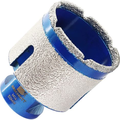Forets Mèches Diamant Carrelage 50mm Trépan de Fraisage Diamantée Foret Céramique pour Porcelaine,Céramique, Granit (1/5)