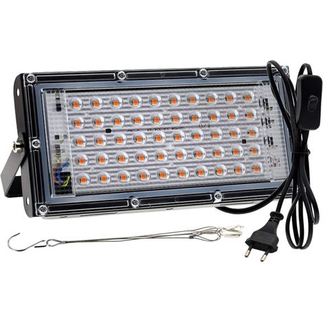 Lampe horticole LED 100 W – Spectre complet UV/IR pour croissance optimale – Éclairage intérieur professionnel (1/4)