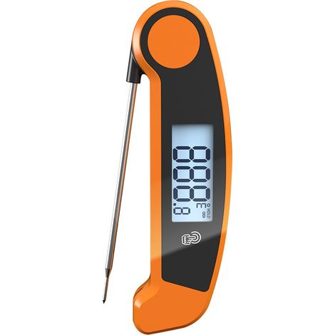 Digitales Fleischthermometer mit Hintergrundbeleuchtung und Sofortanzeige