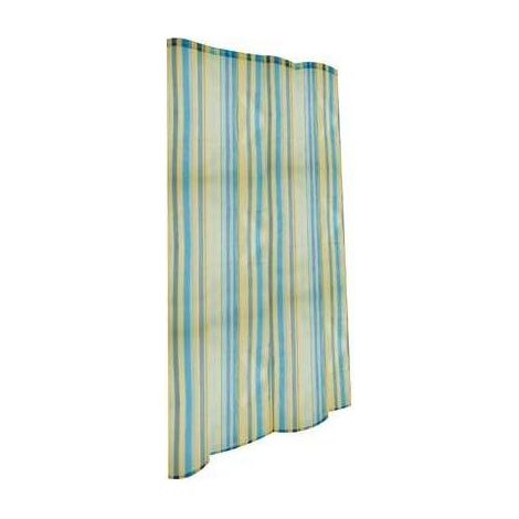 MOUSTIQUAIRE RIDEAU 150x250 cm - Bleu rayé