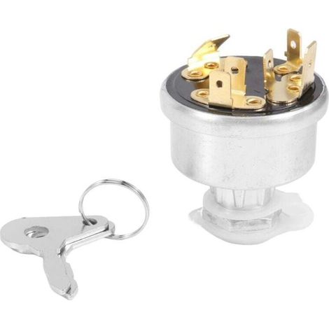 Interruptor de encendido universal para tractor compatible con Lucas 35670-Crezuo