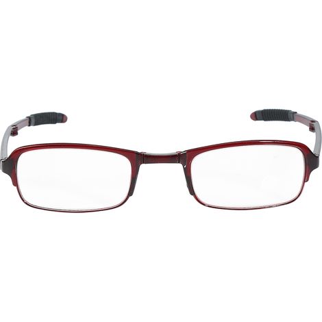Lunettes de lecture pliables, légères et portables pour presbytes, soulageant la fatigue oculaire (Rouge 1,5) (1/5)
