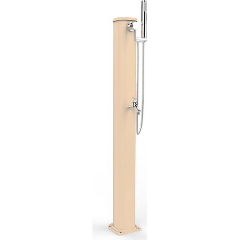 Doccia da Giardino Miscelatore Doccetta e Lavapiedi Arkema Jolly Go Champagne Bronze (1/5)