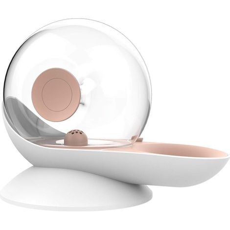Fontaine pour Chat Chien, Distributeur d'eau avec Filtre Robinet, Silencieuse Fontaine à Eau pour Chats Chien Potable Transparente avec Pompe Super, Fontaine d'eau2,8L (Pink) (1/5)