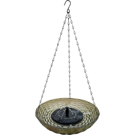 Bain d'oiseaux extérieur - mangeoire à Eau pour Oiseaux - Fontaine d'eau (1/5)
