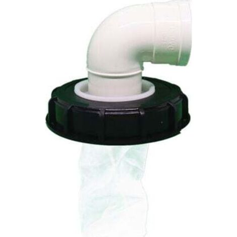 Couvercle filtrant pour réservoir IBC 1000 L – Filtre nylon lavable intégré, diamètre 165 mm, 4 vis incluses (1/5)