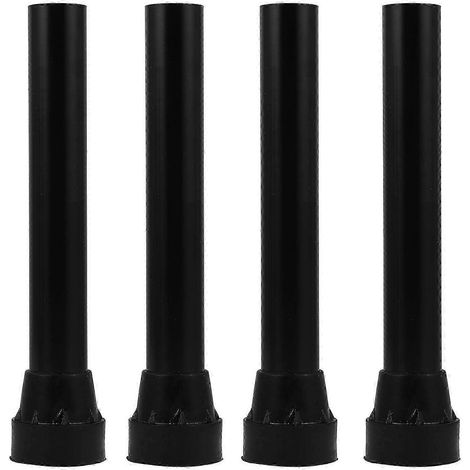 Lot de 4 pieds de trampoline avec coussinets, tubes en acier inoxydable, pièces détachées pour trampoline (1/5)