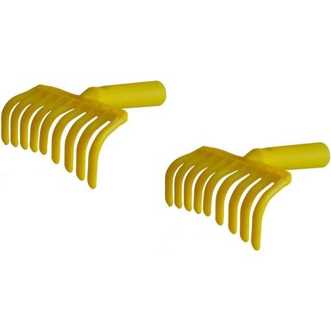 RASTRELLO RACCOLTA OLIVE MANINA 9 DENTI CM 14 X 20 PEZZZI 2  FER 98229