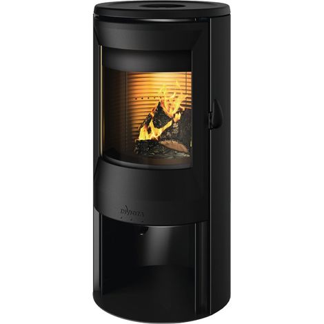 stufa a legna invicta "neosen n" nero 10,3 kw