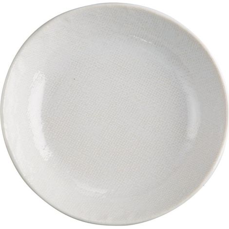 Bols Plats Denim White 220mm (Lot de 6) - Ref FU228 - Olympia (1/5)