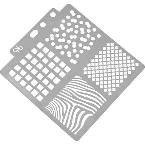 Pochoirs à Dessiner en Pet Imperméable et Lavable Motifs Variés pour Peinture et Bricolage Diy, pour Garçon et Filles et Travaux sur Papier (1/5)