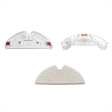 Für Staubsauger der Modelle S5 Max/S6 MaxV/S6 PURE/T7: Bürstenhalter, Bürstenpad und Ersatz-Wassertank (1/5)