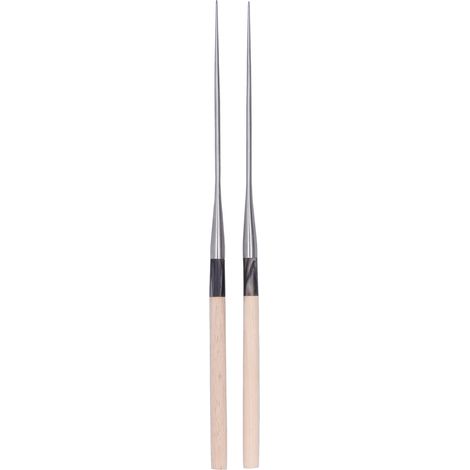 Baguettes japonaises sushi avec manche en bois, ustensiles de service pour table, 180 mm (1/5)