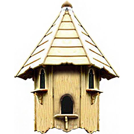 Nayland Natural Three Nest Wall Cote - Pressure Treated Timber - L65.5 x W32 x H158 cm