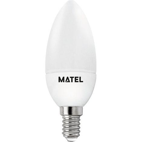 Matel 5W E14 warme LED-Kerzenlampe (3 Intensitäten)