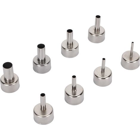 Kit de 8 buses pour pistolet à air chaud professionnel, compatible avec les stations de soudage à air chaud 850, 850A, 852 et 852D. (1/5)