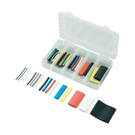 TRU COMPONENTS 1566617 1566617-SET DI TUBI TERMORETRAIBILI 2:1, 119 PEZZI