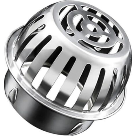2 pièces Filtre Gouttière Inox Anti bouchage pour Descente Eau Protection Terrasse et Toit Couvercle Drainage Extérieur et Pratique (1/5)