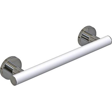 Poignée de maintien Elida Plus blanc mat chromé LxHxP:400x32x87mm