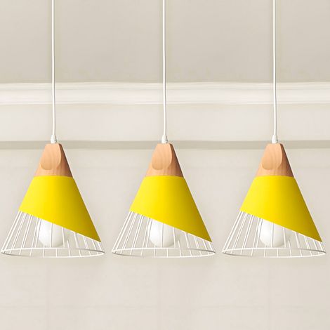 Suspension vintage, plafonnier industriel en métal, lustre moderne avec ampoule, suspension pour salle à manger, café, lumière chaude 3000 K (1/5)