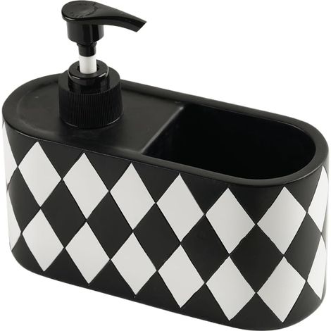 Distributeur pour savon Flacon rechargeable pour carreaux pour évier cuisine (1/5)