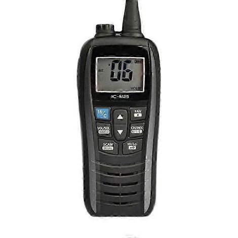 Radio VHF marine flottante IC-M25 étanche, compatible avec la navigation de plaisance (1/5)