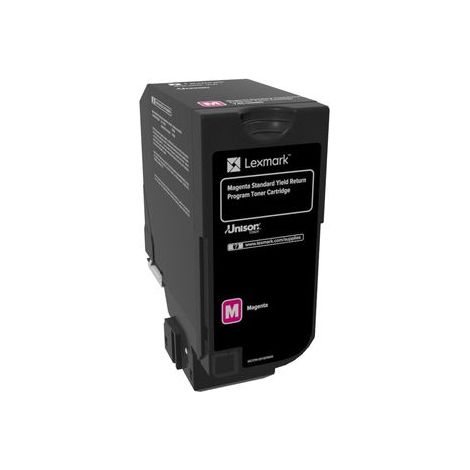Lexmark 74C2SM0 cartuccia toner 1 pz Originale Magenta (1/5)