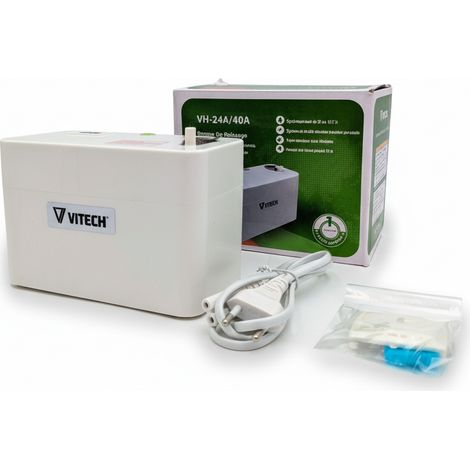 Pompa scarico condensa climatizzatore VITECH VH-40A – Silenziosa 21 dB, 40 L/h, prevalenza 10 m (1/5)