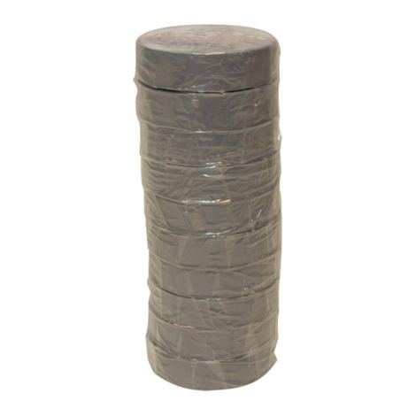 Cinta de PVC gris para electricistas 19mm x 20m HPX - IG1920