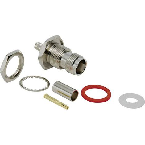 BKL Electronic 0405047/D Connettore TNC Presa verticale 50 Ω 1 pz.