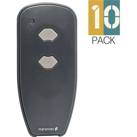 DIGITAL D382-433 MHz Télécommande 2 boutons MARANTEC Pack de 10 (1/2)