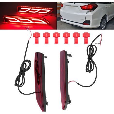 Die Rückstoßstangenleuchten sind kompatibel mit Honda BRV, MOBILIO und CR-V. (1/5)